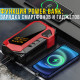 Пусковий автомобільний пристрій з компресором, дисплеєм та ліхтарем JUMP STARTER 6000 mAh