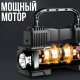 Автомобільний компресор з монометром та живленням від прикурювача Air pump 12V Чорний