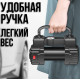 Автомобільний компресор з монометром та живленням від прикурювача Air pump 12V Чорний