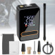 Автомобільний компресор-насос із насадками та LED-ліхтариком Car Air Pump CX-329