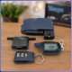 Автосигналізація з 8 зонами охорони, автозапуском та РК брелоком CAR ALARM 2 WAY B9