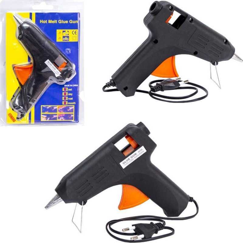 Пістолет для сухого клею чорний К-40W D-1,1см