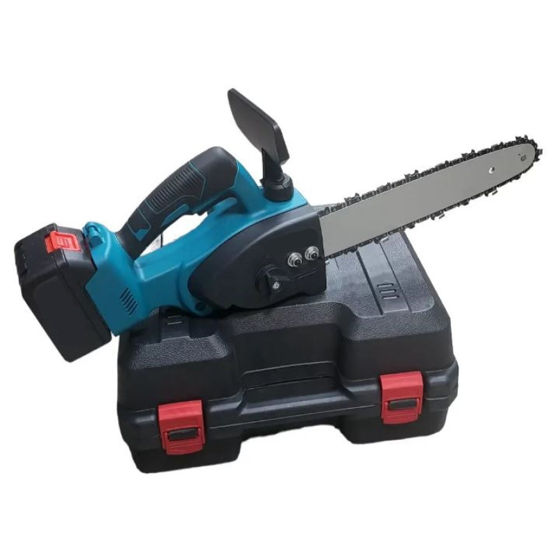 Акумуляторна ланцюгова міні-пилка Lithium Chain Saw на 36V Li-ion 6Ah 9000 оборотів