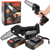 Акумуляторна ланцюгова пилка на 24V сучкоріз для обрізки дерев Electric Chainsaw в коробці