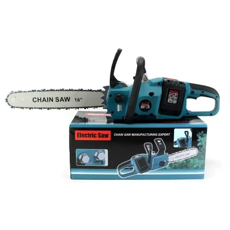 Надійна бездротова електрична ланцюгова електрична пила з 2 Акумуляторами 16
