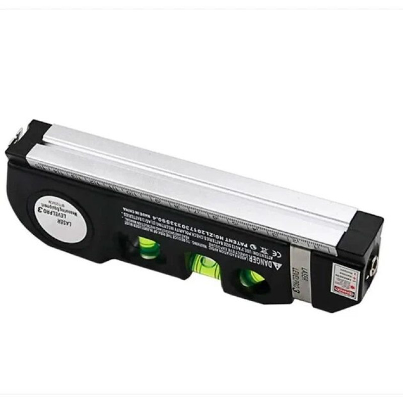 Універсальний лазерний будівельний рівень для ремонту Laser Level Pro 3 Рівень із вбудованою рулеткою