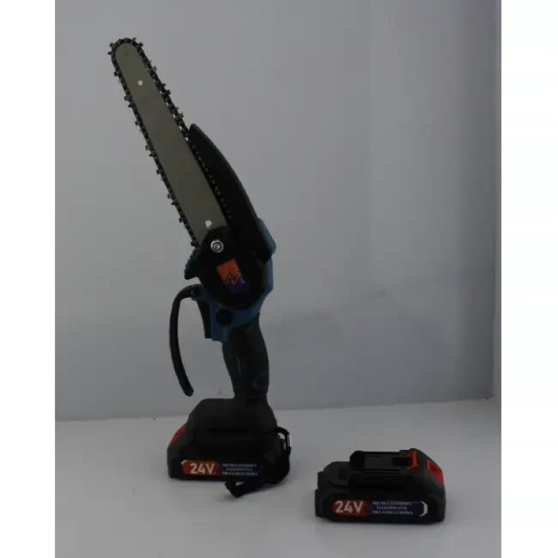 Акумуляторна міні електро-пила 8'' Chain Saw Веткоріз з 2 акумуляторами