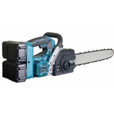 Акумуляторна ланцюгова електропилка 16'' Electric SAW BLUE Пила безщіткова на 2 акумулятори та 1600 Вт