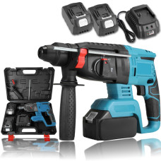 Дрель-перфоратор з 2 акумуляторами 48V у пластиковому кейсі Hammer Drill Акумуляторна друль-перфоратор