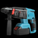 Дрель-перфоратор з 2 акумуляторами 48V у пластиковому кейсі Hammer Drill Акумуляторна друль-перфоратор