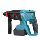 Дрель-перфоратор з 2 акумуляторами 48V у пластиковому кейсі Hammer Drill Акумуляторна друль-перфоратор