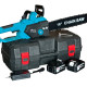 Акумуляторна ланцюгова електропилка 16'' на 2500 Вт з 2 акумуляторами 68V Electric Saw AND 40-7