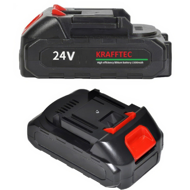 Літій-іонний акумулятор KRAFFTEC 24V 1500mAh для електроінструментів