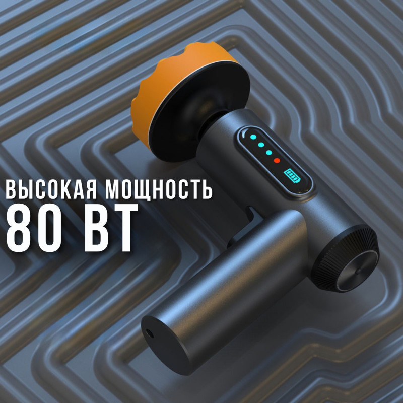 Акумуляторна полірувальна машинка для авто з 3 насадками Lesko LY-02