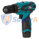 Акумуляторний шурупокрут ASSUR ASR058 12V у кейсі 24 предмети