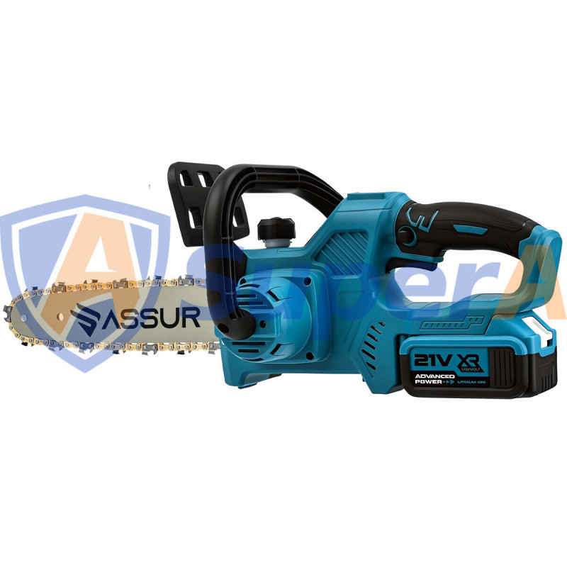 Акумуляторна пила 21V із шиною 12 дюймів ASSUR ASR764 в кейсі