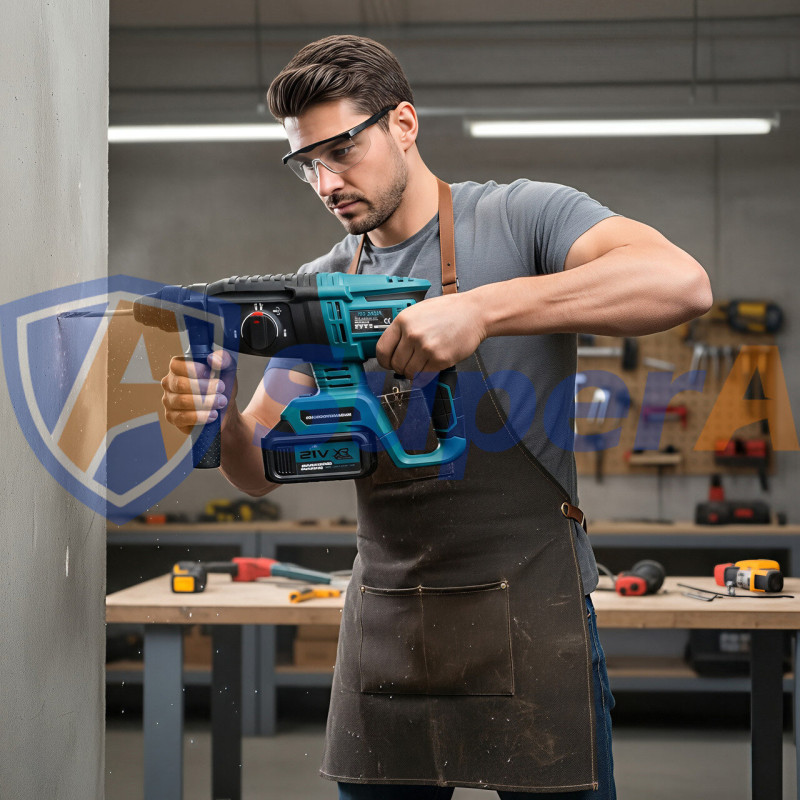 Акумуляторний перфоратор ASSUR ASR509 21V 3000mAh у кейсі
