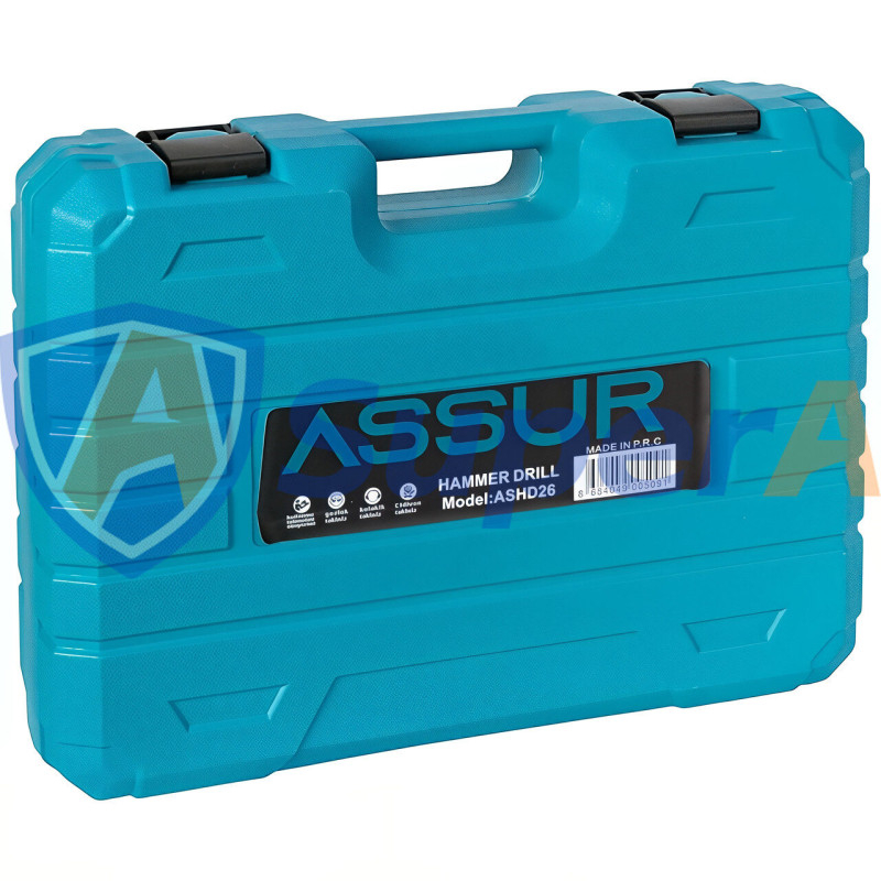 Акумуляторний перфоратор ASSUR ASR509 21V 3000mAh у кейсі