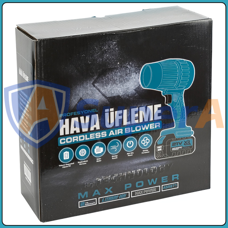 Акумуляторний турбовентилятор-повітродувка ASSUR ASR871 21V