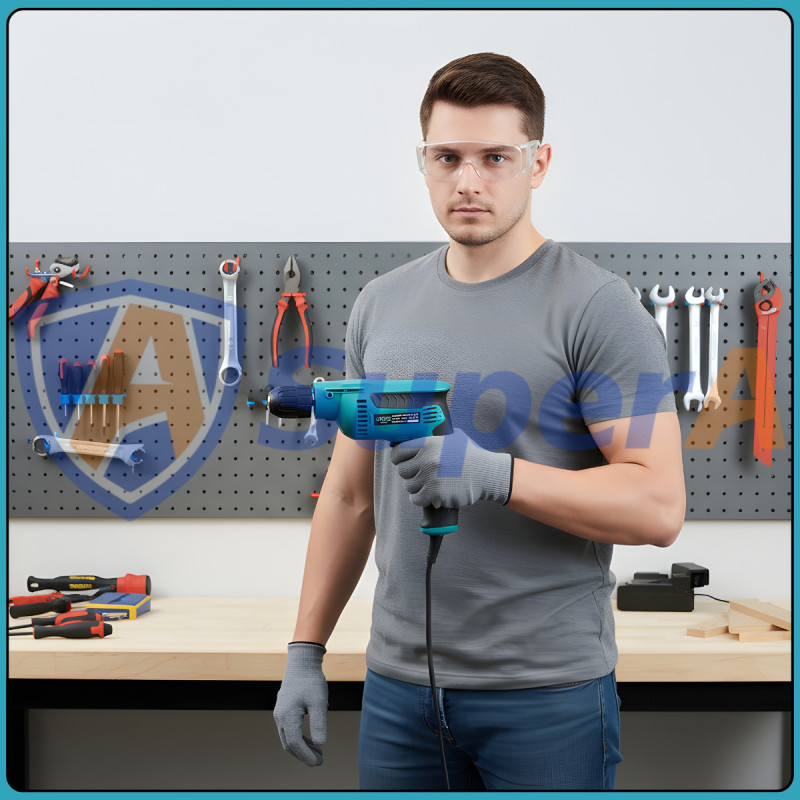 Мережева електродриль 10 мм ASSUR ASR216 220V 580W у коробці