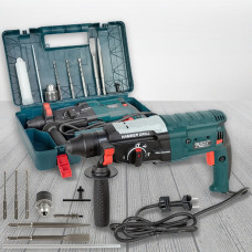 Електричний перфоратор ASSUR ASR501 220V 850W у кейсі з насадками