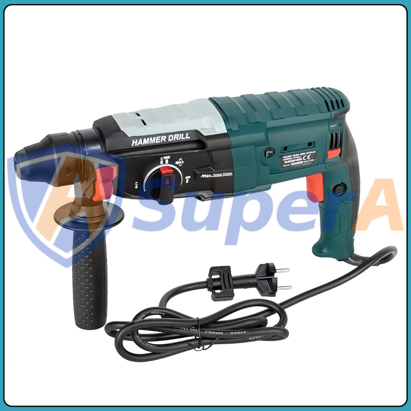 Електричний перфоратор ASSUR ASR501 220V 850W у кейсі з насадками
