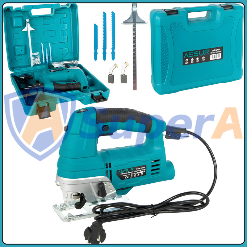 Електричний лобзик 80 мм ASSUR ASR805 220V 800W у кейсі
