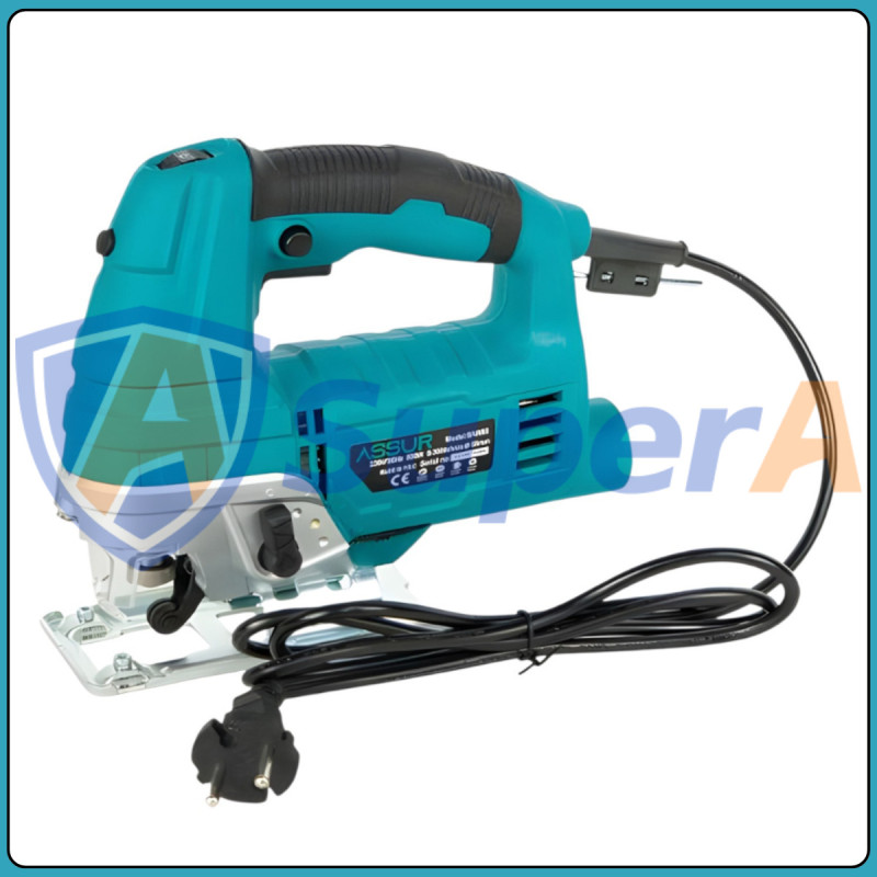 Електричний лобзик 80 мм ASSUR ASR805 220V 800W у кейсі