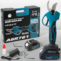 Акумуляторний секатор 25 мм ASSUR ASR761 21V у кейсі