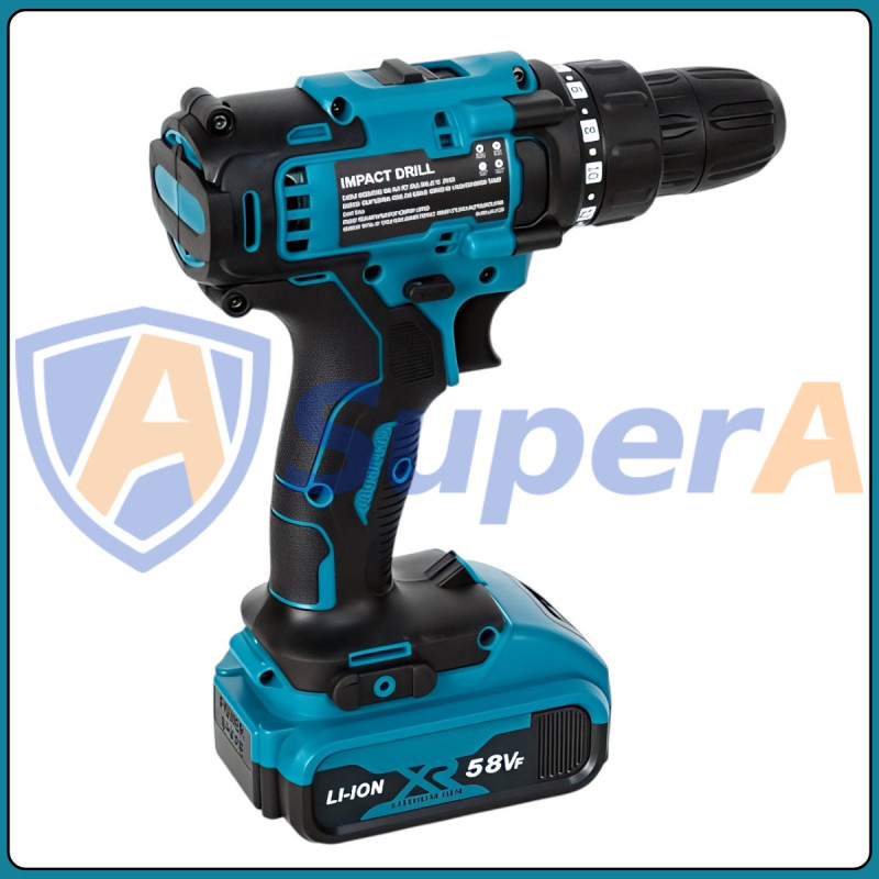 Акумуляторний шурупокрут ASSUR ASR068 12 V у кейсі 32 предмети