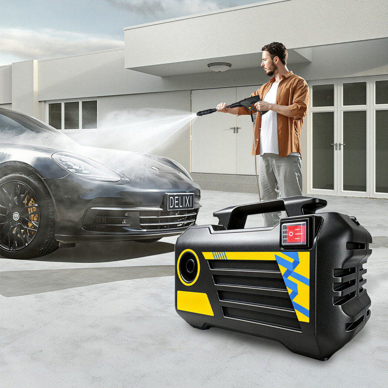 Мийка високого тиску 3000W 2 в 1 з пістолетом і насадками MKA-01