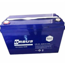 Гелевий акумулятор ORBUS 12V 100Ah GEL для безперебійного живлення