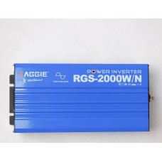 Перетворювач напруги RAGGIE з ЧИСТОЮ СИНУСОЇДОЮ 12V-220V 2000W