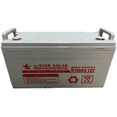Гелевий акумулятор STAR SOLAR 12V 100Ah GEL 2023 рік
