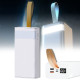 Зовнішній акумулятор Power Bank на 30000mAh з дисплеєм та ліхтариком RPP-320 22.5W