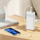 Зовнішній акумулятор Power Bank на 30000mAh з дисплеєм та ліхтариком RPP-320 22.5W