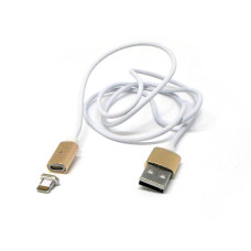 Кабель USB - micro USB / Lightning магнітний ART-042