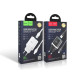 Зарядний пристрій 220В USBx1 з кабелем USB - micro USB Hoco N1 Ardent