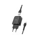 Зарядний пристрій 220В USBx1 з кабелем USB - micro USB Hoco N2 Vigour
