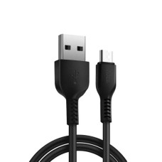 Зарядний кабель USB - micro USB 3м Hoco X20