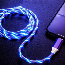 Магнітний USB кабель який світиться для телефону