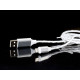 Магнітний USB кабель який світиться для телефону