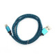Міцний кабель для заряджання телефону на 1,5 А USB - Lightning 1м