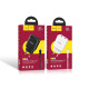 Зарядний пристрій 220В USBx2 з кабелем USB - micro USB Hoco N7 Speedy