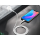 Зарядний пристрій 220В USBx1 з кабелем USB - Type-C Hoco N2 Vigour