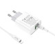 Зарядний пристрій USBx1 220В з кабелем Type C - Lightning Hoco C80A Rapido