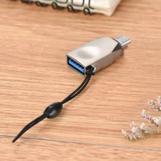 Перехідник OTG USB - micro USB Hoco UA10