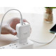 Зарядний пристрій 220В USBx2 з кабелем USB - Lightning Hoco C77A Highway
