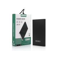 Зовнішній акумулятор Power bank 12000mAh Boro JS-33