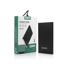 Зовнішній акумулятор Power bank 12000mAh Boro JS-33